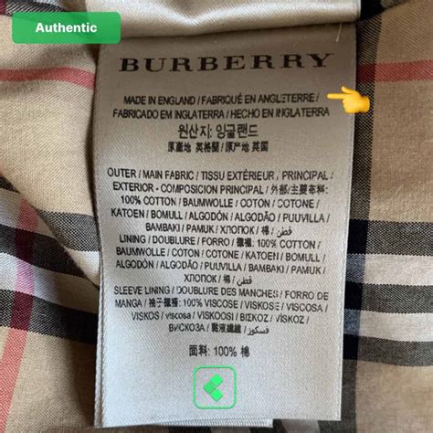 burberry echtheit prüfen|real burberry coat.